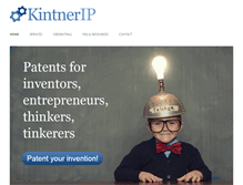 Tablet Screenshot of kintnerip.com